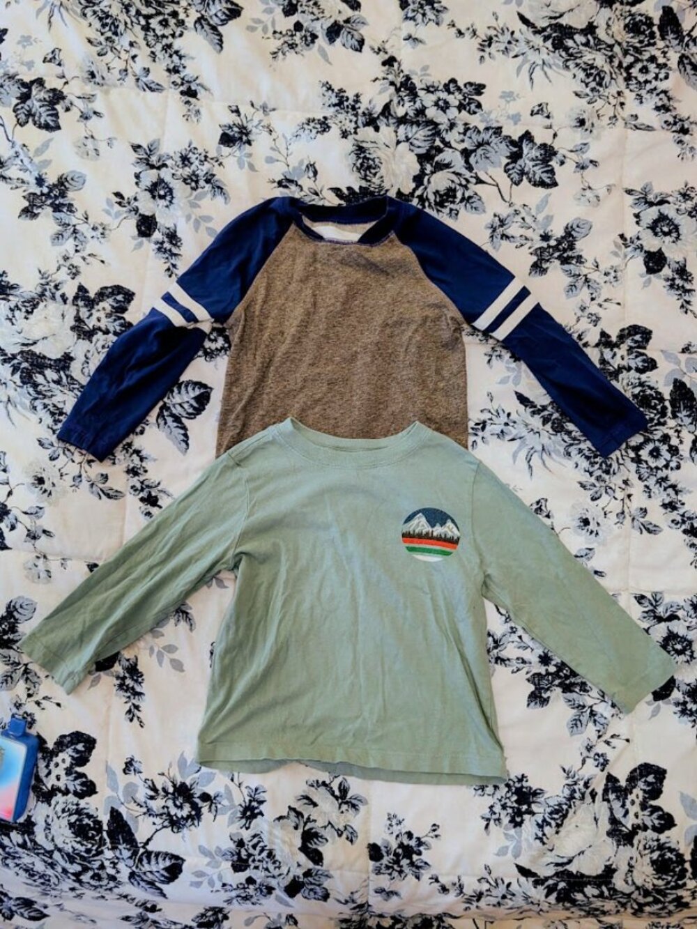 Set of 2 Hanna Andersson Long Sleeve Tops 3T